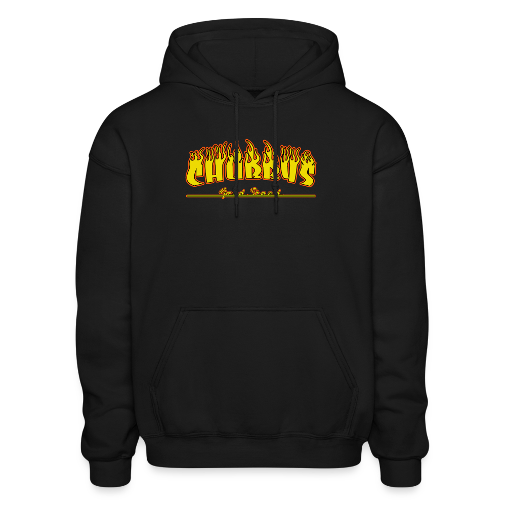 Chubbys food stand Thrasher style - black