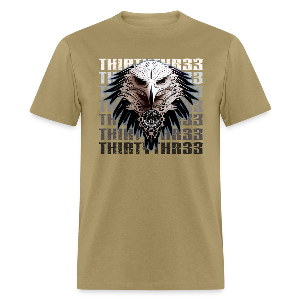 ThirtyThr33 eagle print - khaki