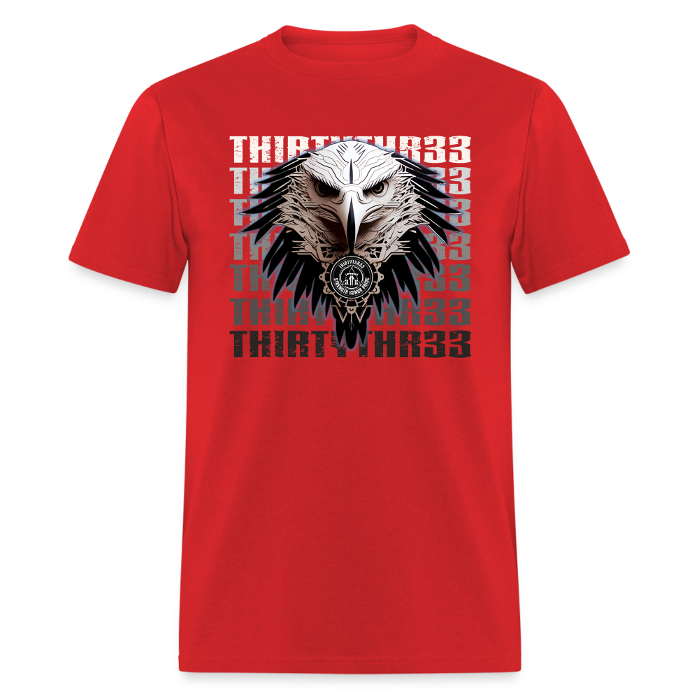 ThirtyThr33 eagle print - red