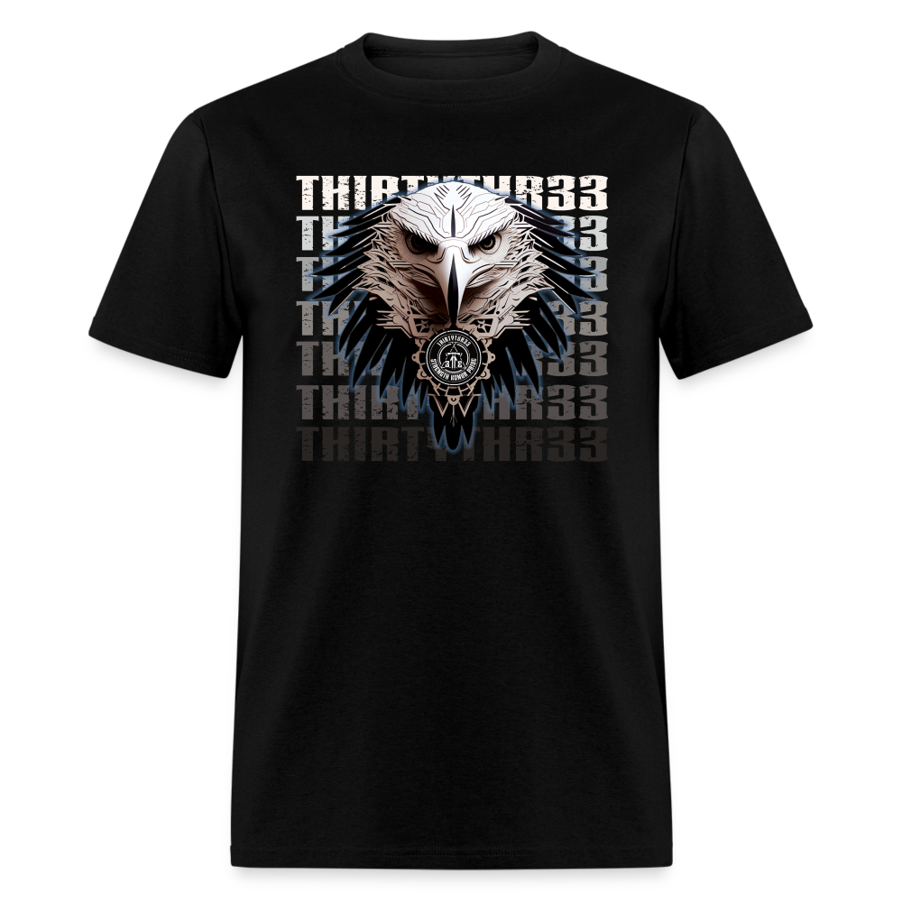 ThirtyThr33 eagle print - black