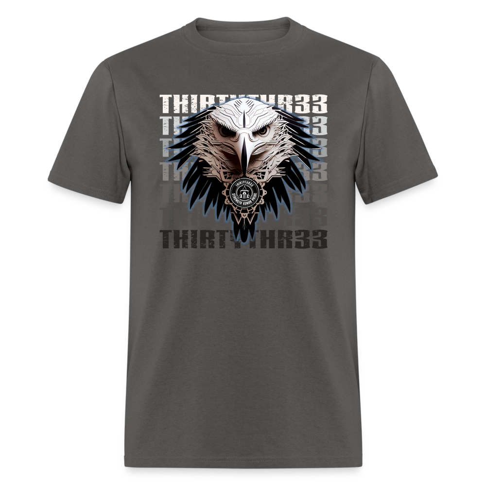 ThirtyThr33 eagle print - charcoal