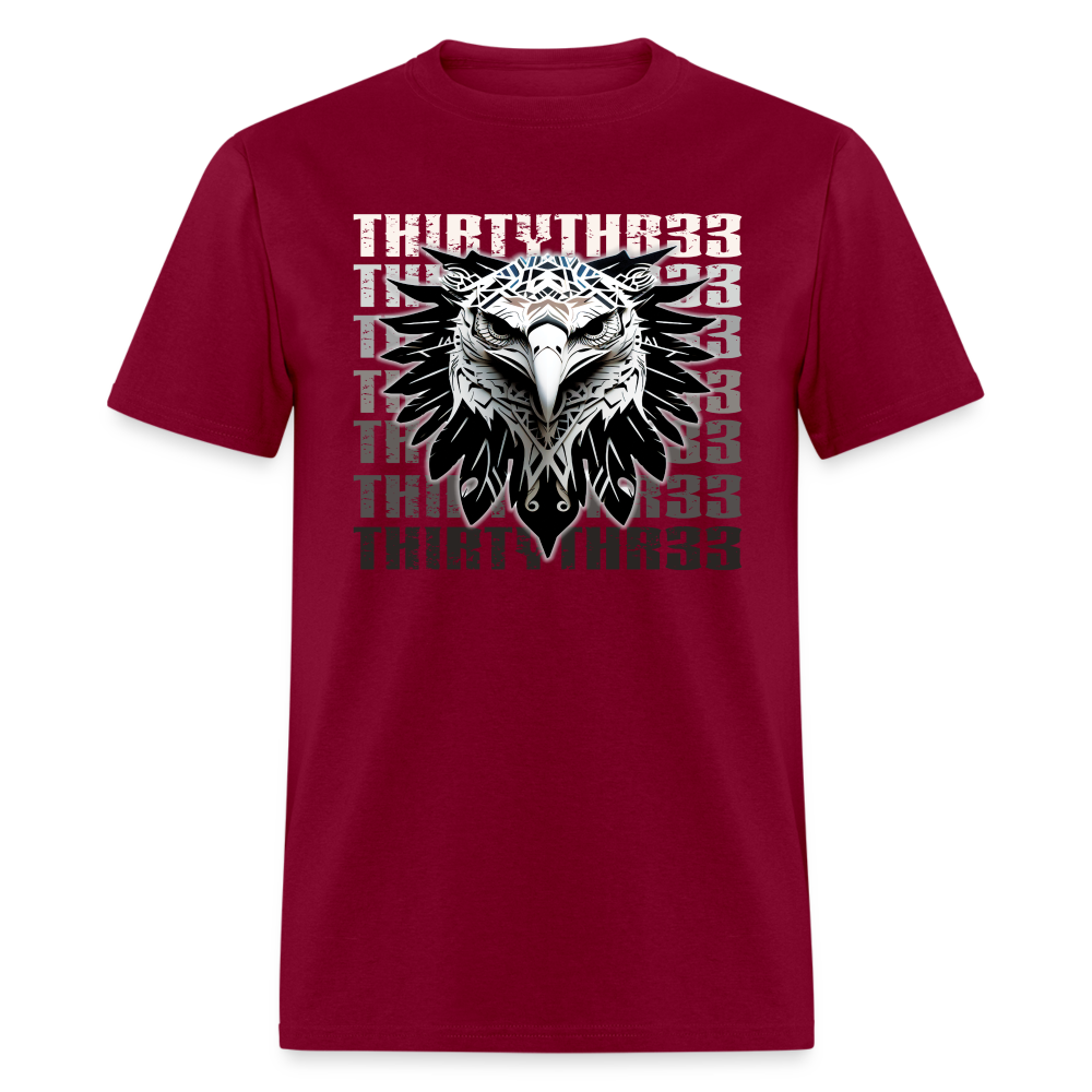 ThirtyThr33 Eagle #2 - burgundy