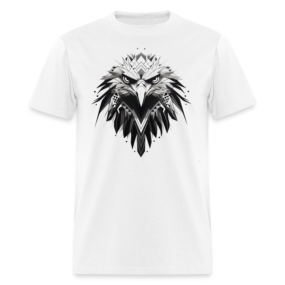 Screaming eagle print tshirt - white